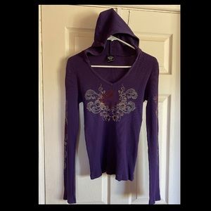 Sledge Women's Size M purple used Hoodie